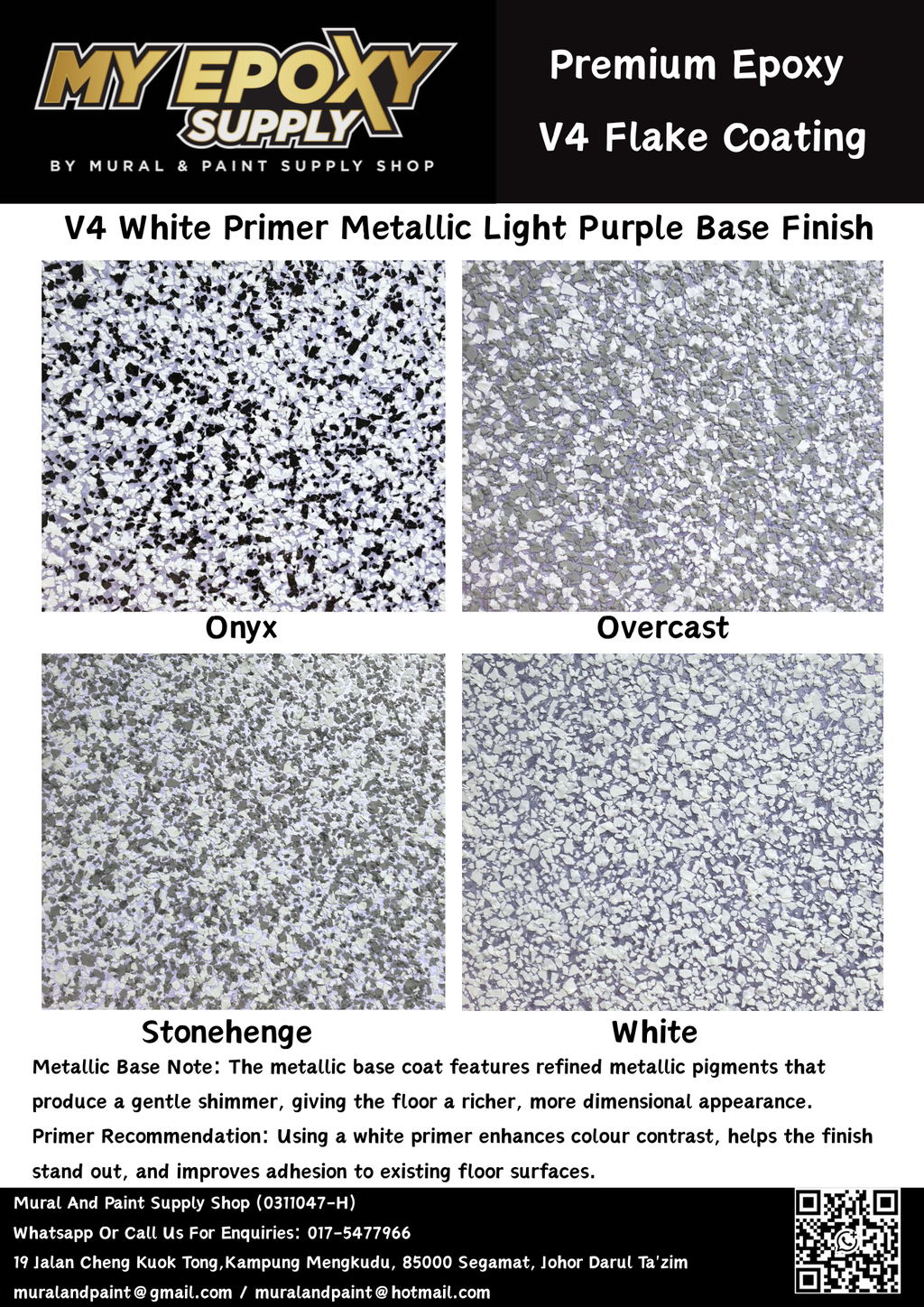 V4 Epoxy Flake DIY Sets – 3–5mm Terrazzo-Look Vinyl Flake
