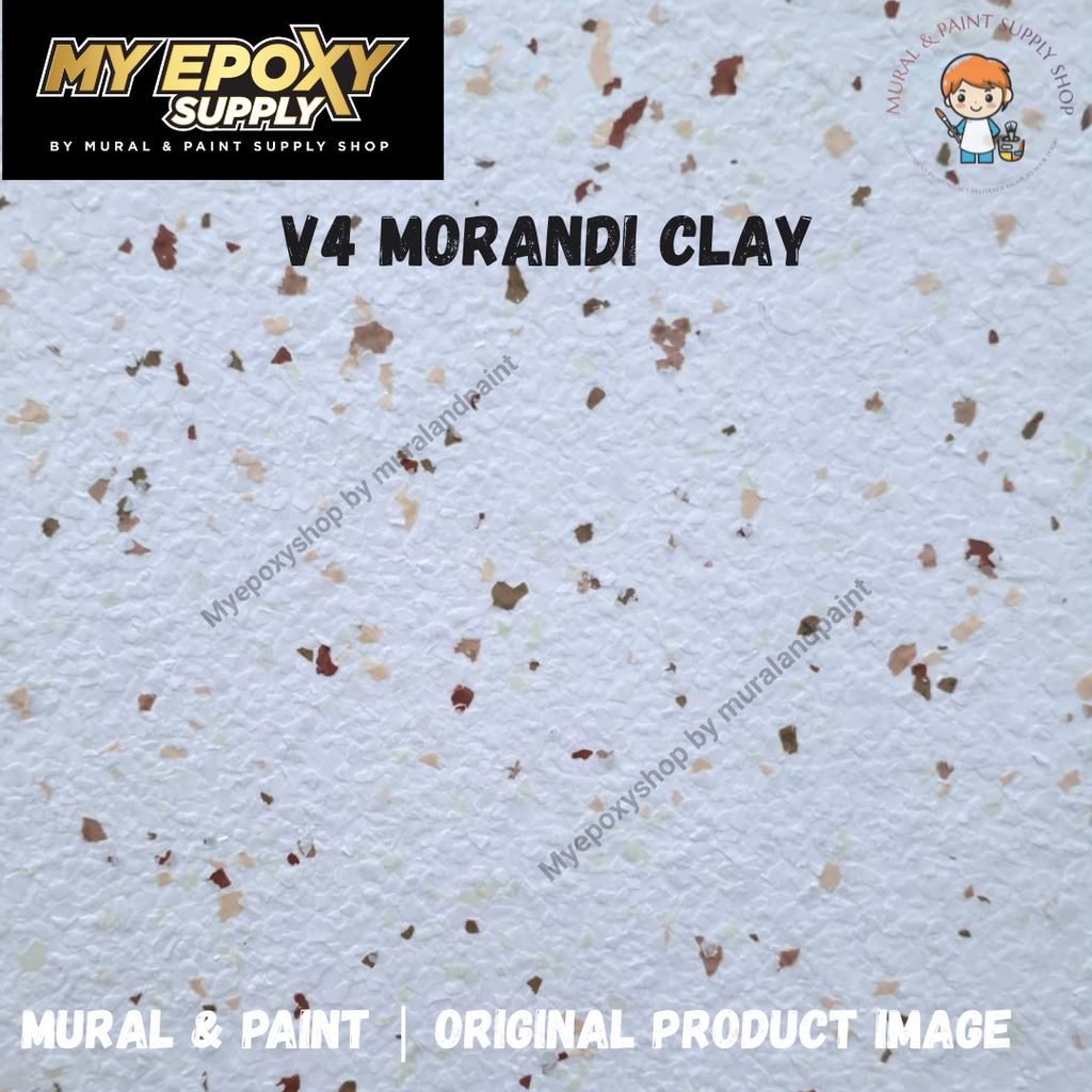 2K Morandi Terrazzo Epoxy Flake DIY Set | Seamless Stone Effect Flooring 莫兰迪水磨石DIY套装｜定制配色｜无缝仿石地面效果