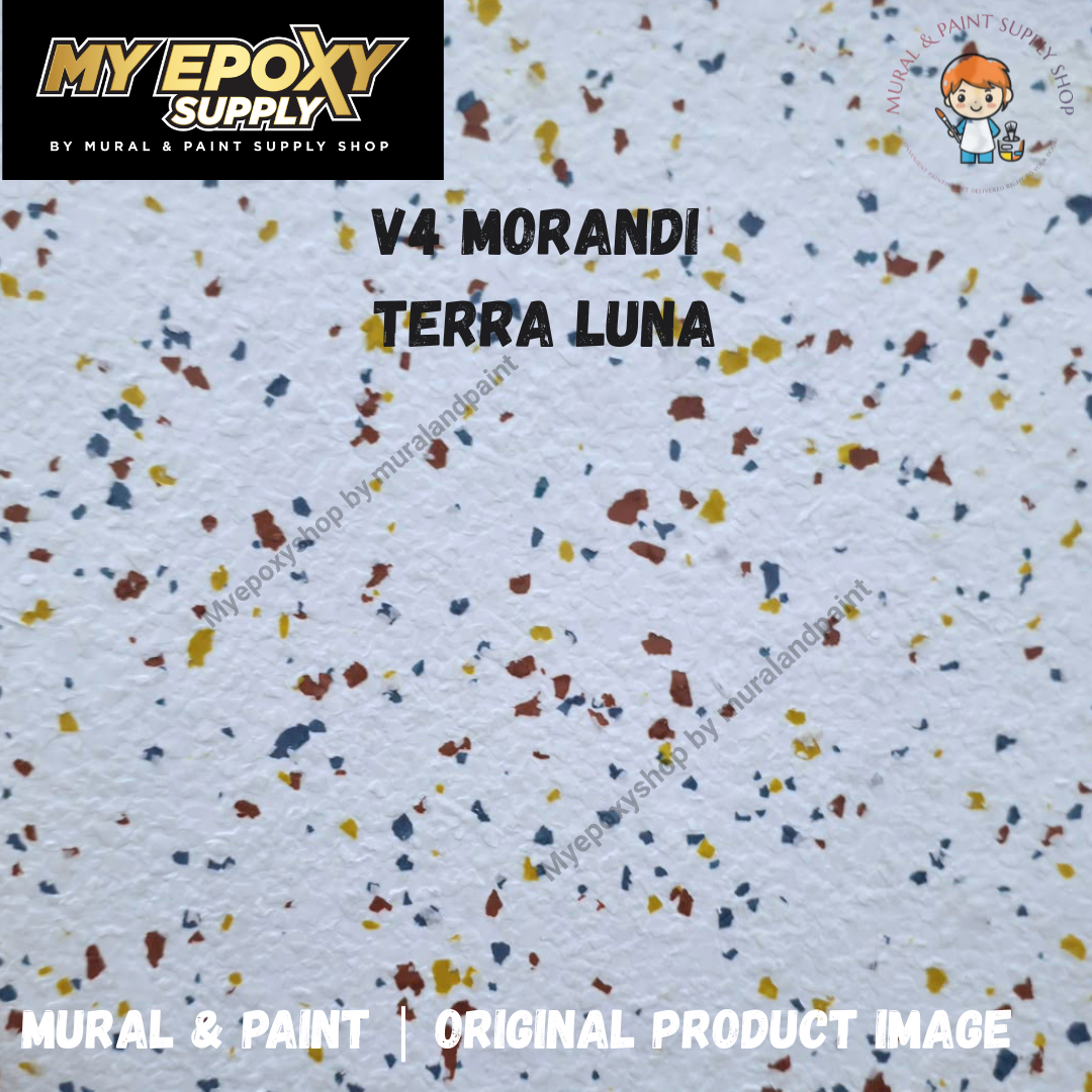 2K Morandi Terrazzo Epoxy Flake DIY Set | Seamless Stone Effect Flooring 莫兰迪水磨石DIY套装｜定制配色｜无缝仿石地面效果