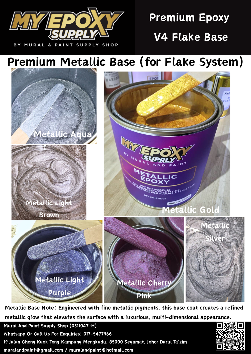 V4 Epoxy Flake DIY Sets – 3–5mm Terrazzo-Look Vinyl Flake