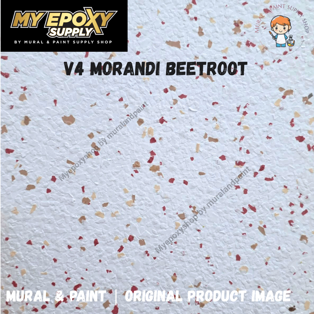 2K Morandi Terrazzo Epoxy Flake DIY Set | Seamless Stone Effect Flooring 莫兰迪水磨石DIY套装｜定制配色｜无缝仿石地面效果