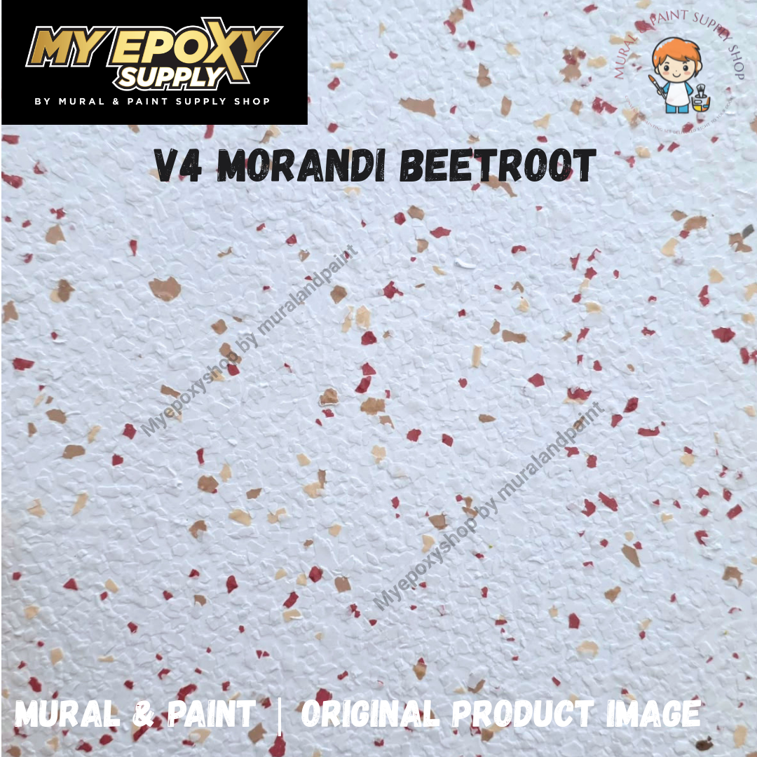 2K Morandi Terrazzo Epoxy Flake DIY Set | Seamless Stone Effect Flooring 莫兰迪水磨石DIY套装｜定制配色｜无缝仿石地面效果