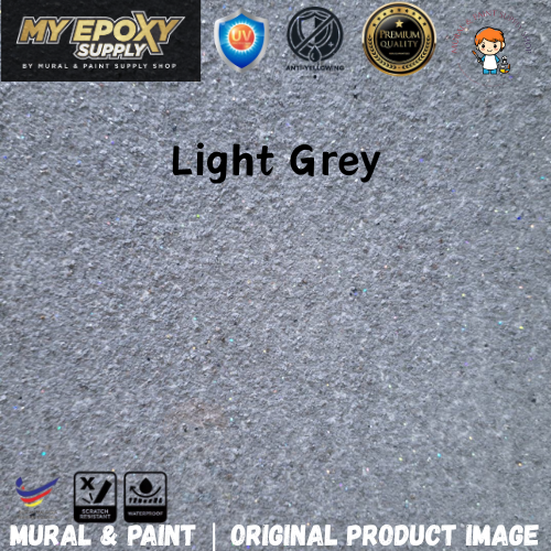 2K Pillar Epoxy Diamond Coating DIY Set | Grey Granite Stone Effect | Exterior Pillar & Wall  柱子钻石彩片DIY套装｜花岗岩效果｜户外柱子