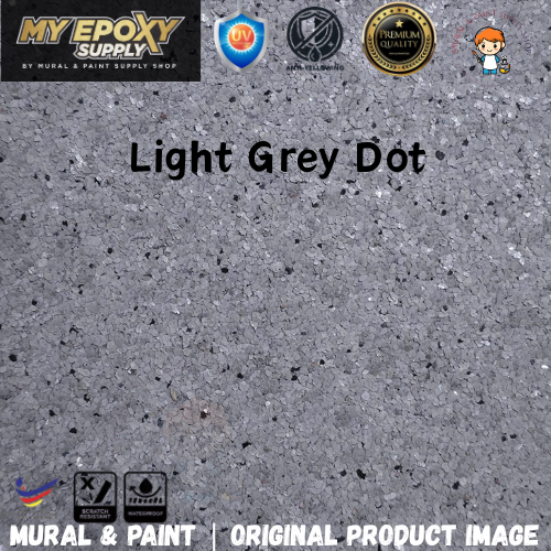 2K Pillar Epoxy Diamond Coating DIY Set | Grey Granite Stone Effect | Exterior Pillar & Wall  柱子钻石彩片DIY套装｜花岗岩效果｜户外柱子
