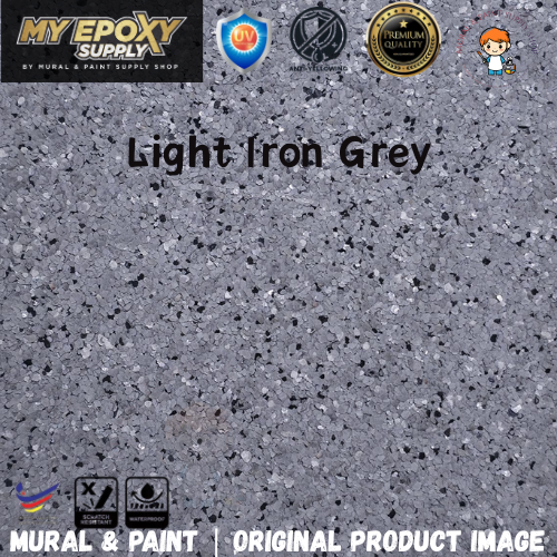 2K Pillar Epoxy Diamond Coating DIY Set | Grey Granite Stone Effect | Exterior Pillar & Wall  柱子钻石彩片DIY套装｜花岗岩效果｜户外柱子
