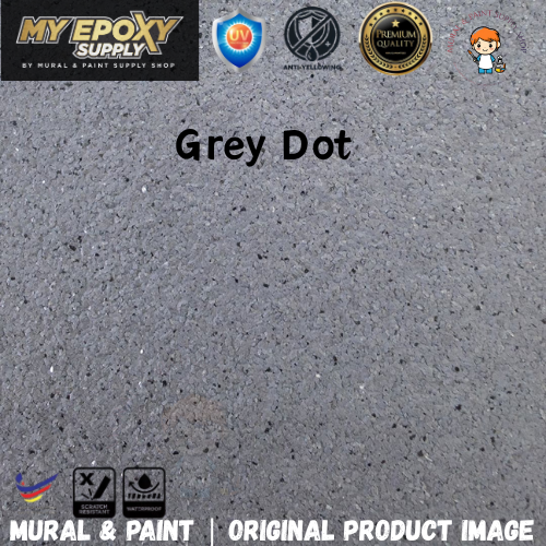 2K Pillar Epoxy Diamond Coating DIY Set | Grey Granite Stone Effect | Exterior Pillar & Wall  柱子钻石彩片DIY套装｜花岗岩效果｜户外柱子