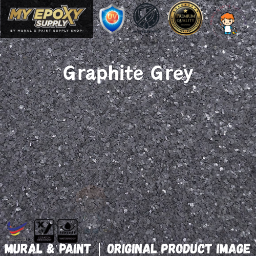 2K Pillar Epoxy Diamond Coating DIY Set | Grey Granite Stone Effect | Exterior Pillar & Wall  柱子钻石彩片DIY套装｜花岗岩效果｜户外柱子