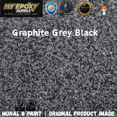2K Pillar Epoxy Diamond Coating DIY Set | Grey Granite Stone Effect | Exterior Pillar & Wall  柱子钻石彩片DIY套装｜花岗岩效果｜户外柱子