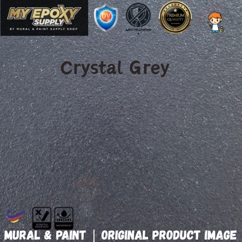 2K Pillar Epoxy Diamond Coating DIY Set | Grey Granite Stone Effect | Exterior Pillar & Wall  柱子钻石彩片DIY套装｜花岗岩效果｜户外柱子