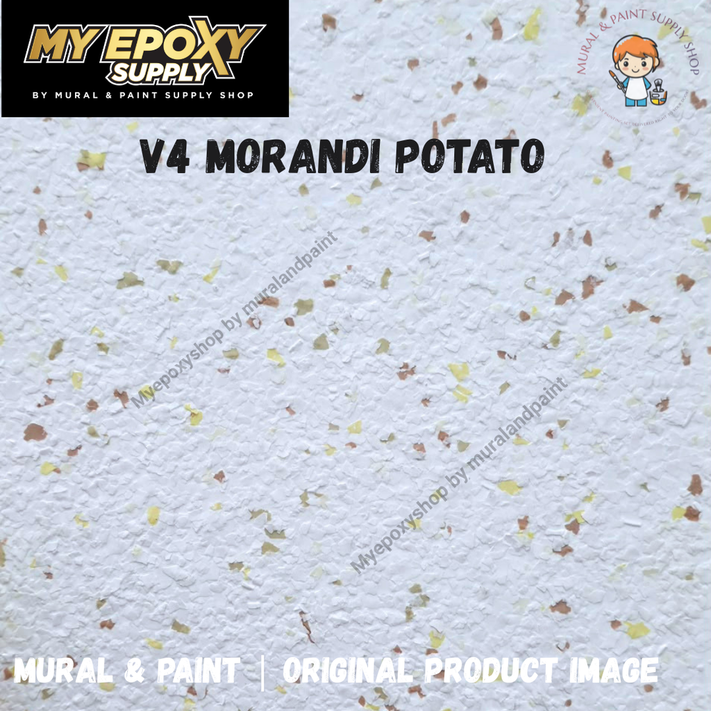 2K Morandi Terrazzo Epoxy Flake DIY Set | Seamless Stone Effect Flooring 莫兰迪水磨石DIY套装｜定制配色｜无缝仿石地面效果