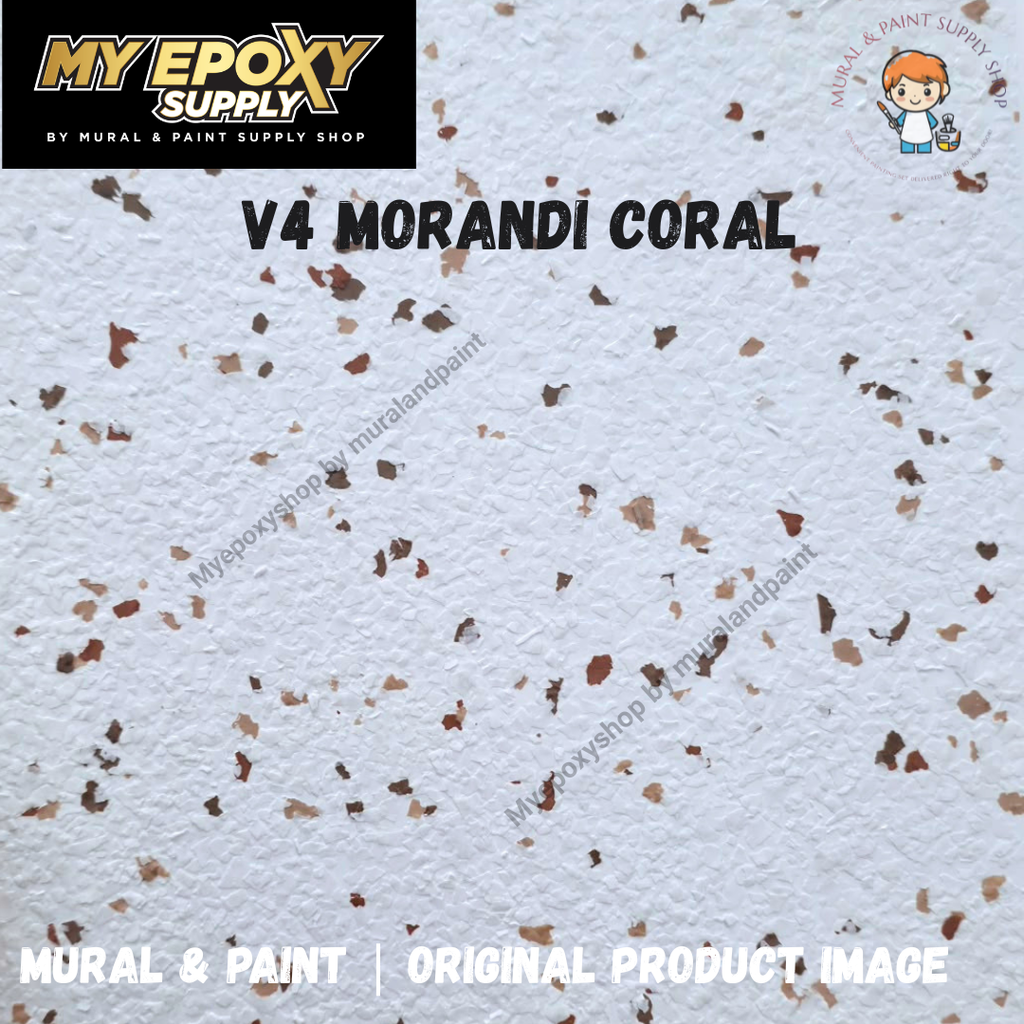 2K Morandi Terrazzo Epoxy Flake DIY Set | Seamless Stone Effect Flooring 莫兰迪水磨石DIY套装｜定制配色｜无缝仿石地面效果