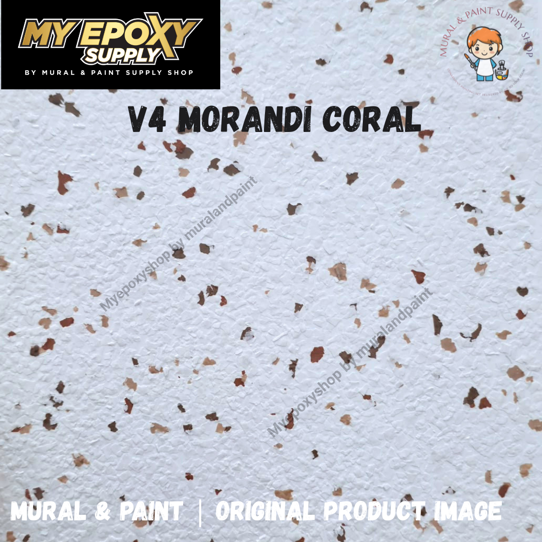 2K Morandi Terrazzo Epoxy Flake DIY Set | Seamless Stone Effect Flooring 莫兰迪水磨石DIY套装｜定制配色｜无缝仿石地面效果
