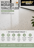 2K Morandi Terrazzo Epoxy Flake DIY Set | Seamless Stone Effect Flooring 莫兰迪水磨石DIY套装｜定制配色｜无缝仿石地面效果