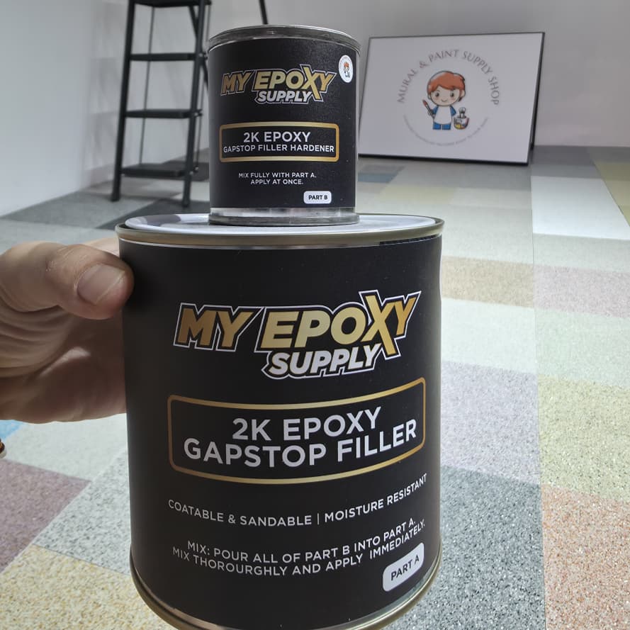 2K Epoxy Gapstop Filler 500G | Epoxy Tile Line Filler