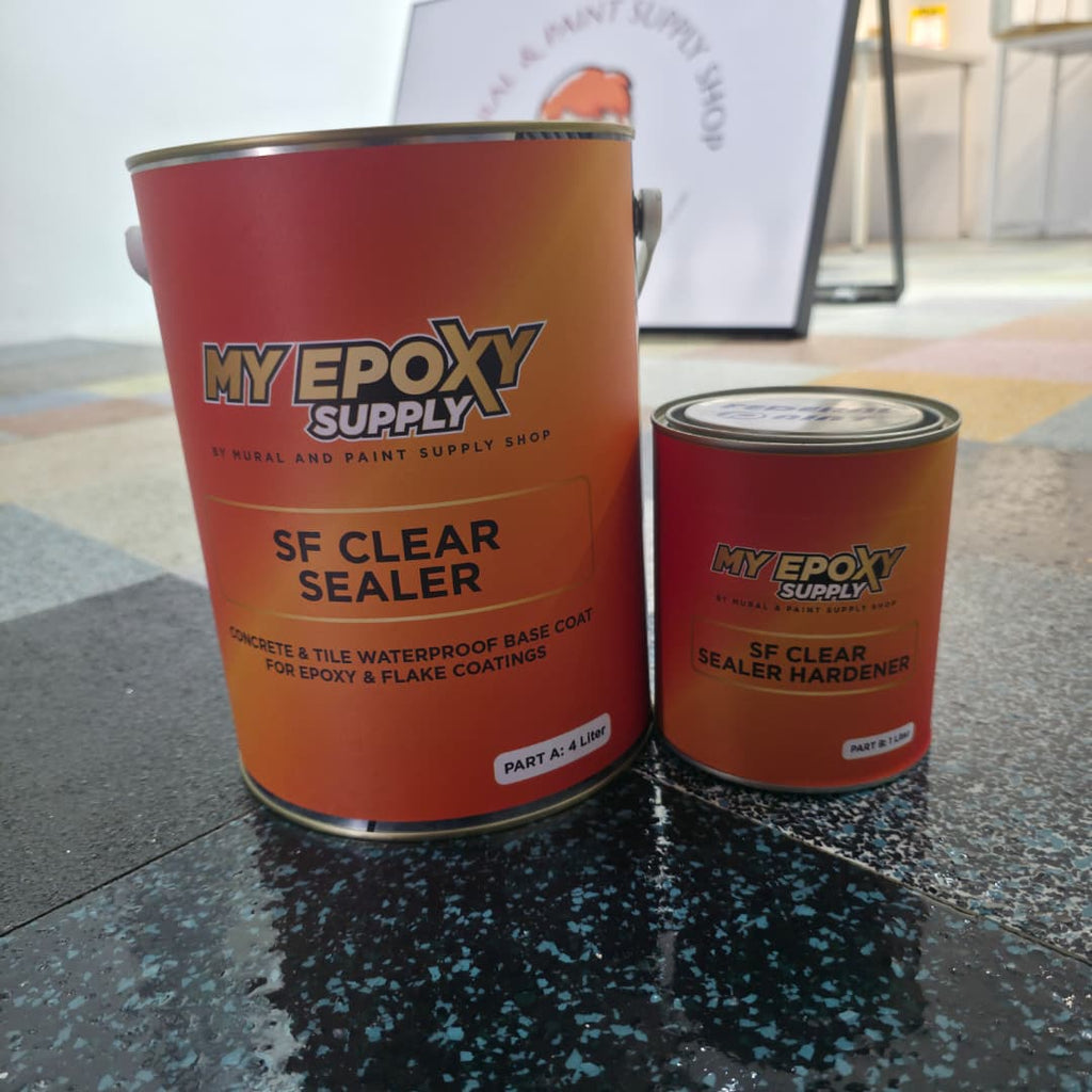 2K SF Clear Sealer | Solvent-Free Epoxy Clear Sealer 5L