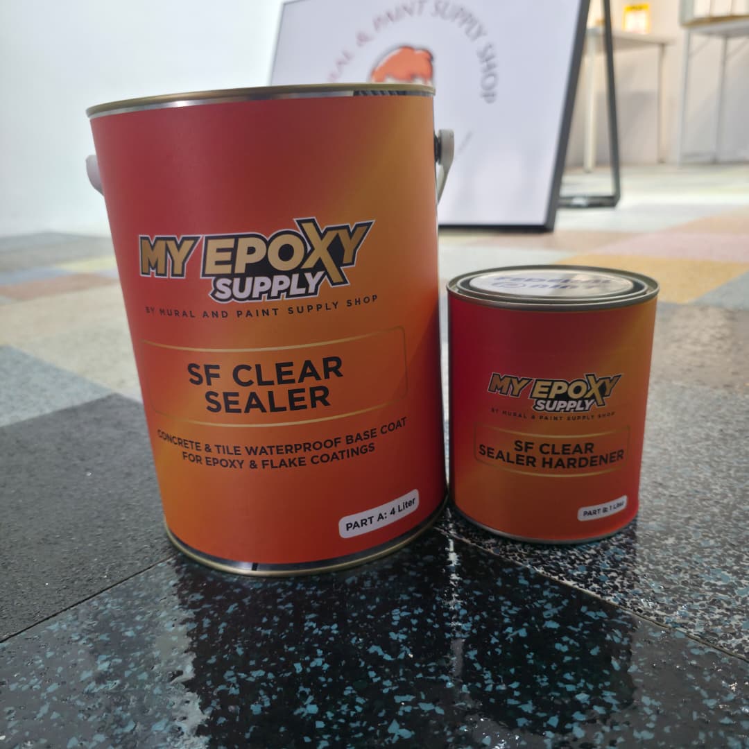 2K SF Clear Sealer | Solvent-Free Epoxy Clear Sealer 5L