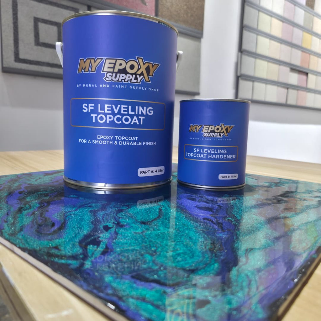 2K SF Leveling Topcoat | Solvent-Free Epoxy Finishing Layer 5L
