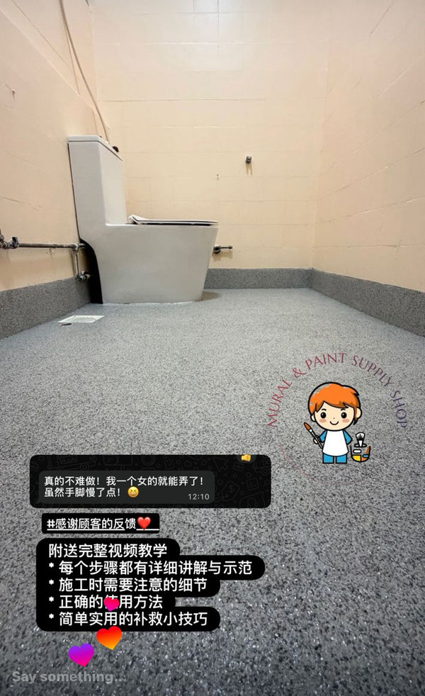 DIY Flake Coating Floor – Real User Experience