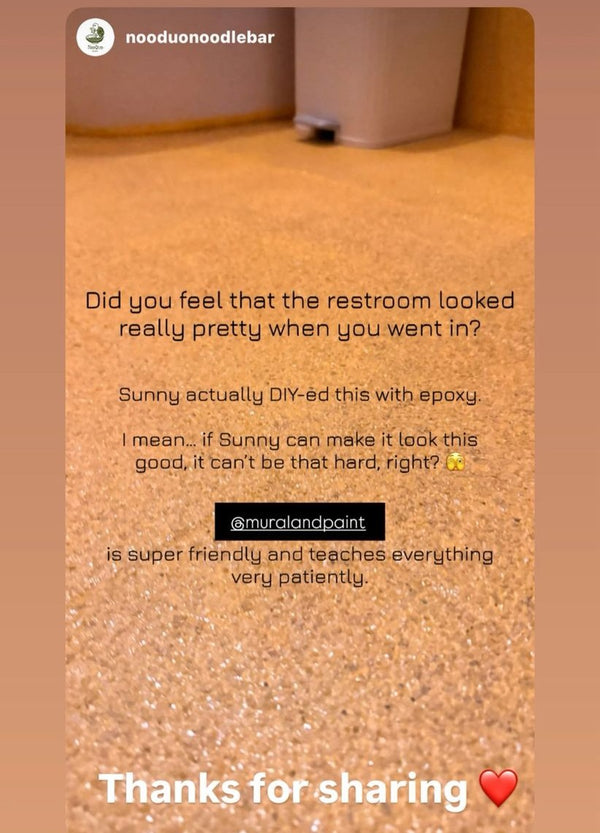 DIY Epoxy Flake Floor (Noodle Bar Project)