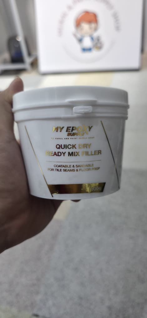 Quick Dry Ready Mix Filler 500g/1.5KG/5KG Pack – Perfect for Tile Lines & Surface Touch-Ups