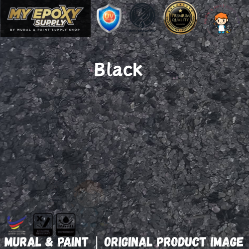 2K Pillar Epoxy Diamond Coating DIY Set | Grey Granite Stone Effect | Exterior Pillar & Wall  柱子钻石彩片DIY套装｜花岗岩效果｜户外柱子