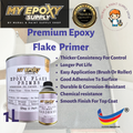 Premium 2K Epoxy Flake Coating Primer – High-Density, Deep-Penetrating Formula 1L