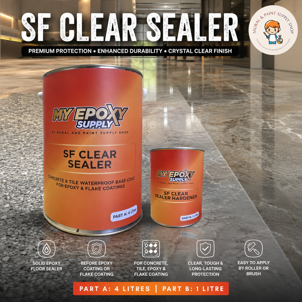 2K SF Clear Sealer | Solvent-Free Epoxy Clear Sealer 5L