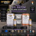 V5 Prism Flake Coating DIY Set | Shimmer & Light-Reflective Flake Coating